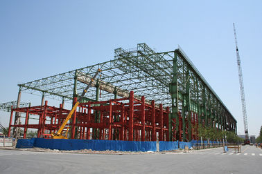 จีน Hangar และ Shed Prefabricated Structural Steel Fabrications การสนับสนุนโครงสร้าง ผู้ผลิต