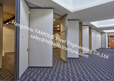 จีน ประตู PVC พับแผงกันเสียงประตูบานเลื่อนหีบเพลงหีบเพลงสำหรับห้องประชุม ผู้ผลิต