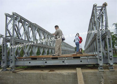 จีน Compact Standard American Type 100 Steel Bailey Bridge Equiv ผู้ผลิต