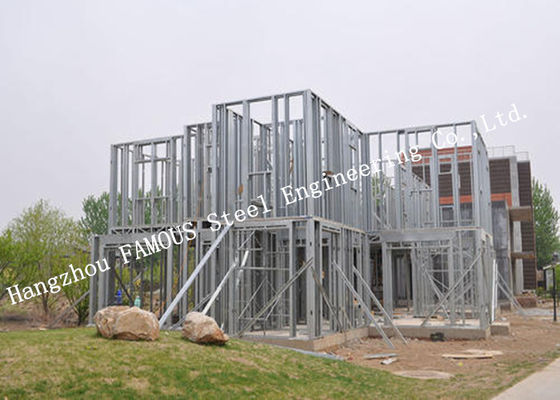 จีน วิธีการก่อสร้างแบบแห้ง Guage Light Guage ที่อยู่อาศัยกระดุมสังกะสี Villa Recyclable Low Rise ผู้ผลิต