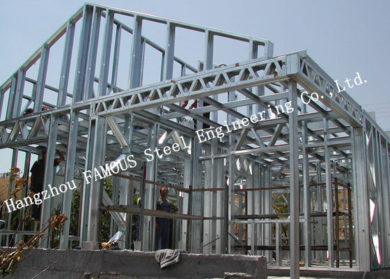 จีน Usa Uk Standard Q345b โครงเหล็กโครงสร้างวิลล่าเกสต์เฮาส์อาคารสำเร็จรูป ผู้ผลิต