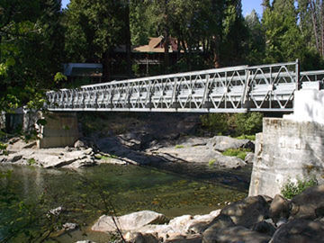 จีน Portable Bailey Bridge กำลังการผลิตหนัก, ความแข็งแรงของโครงสร้างที่แข็งแรง ผู้ผลิต
