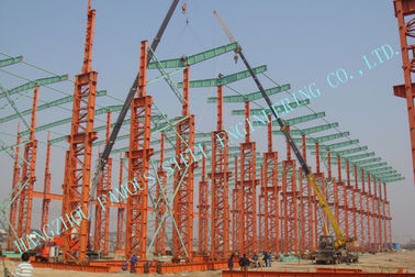 จีน โรงงานอุตสาหกรรมเหล็กโครงสร้าง ASTM, โรงงานสำเร็จรูป Prefab 75 X 120 Multipan Metal Buildings ผู้ผลิต