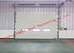 ประตูม้วนโรงรถโรงรถอุตสาหกรรม PVC อัตโนมัติผิวด้วยหน้าต่าง Visual ผู้ผลิต