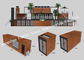 บ้านสำเร็จรูปตู้คอนเทนเนอร์ Modular แบบกำหนดเองสำหรับศูนย์การค้าหรือร้านกาแฟ ผู้ผลิต