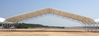 ประเทศจีน ระบบท่อเหล็กสำเร็จรูป Truss Aircraft Hangar Buildings กับบิกสแปน ผู้ผลิต