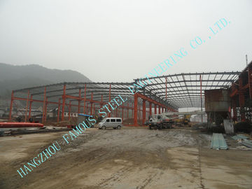 จีน Prefab 78 X 96 อาคารเหล็กกล้าอุตสาหกรรมหลายชั้น ASTM Storage House Coated ผู้ผลิต