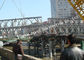 HD200 Double Row Deck Type Modular Steel Bailey Bridge การติดตั้ง Hoisting Bridge ในไซต์ ผู้ผลิต