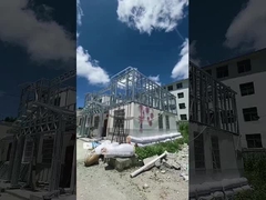 กระดุมสังกะสีมาตรฐาน Light Guage ของออสเตรเลีย Light Steel Villa House ติดตั้งง่าย