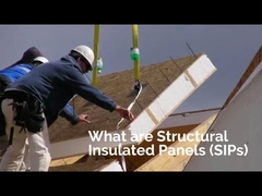 โครงสร้างกันหนาว OSB EPS PU XPS PIR แซนวิชผนัง SIP แพเนล