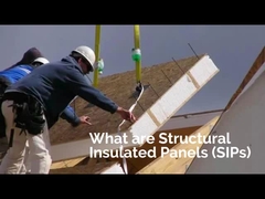 โครงสร้างกันหนาว OSB EPS PU XPS PIR แซนวิชผนัง SIP แพเนล