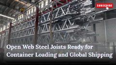 โครงการ สะพานเหล็กเปิดพร้อมสําหรับการบรรทุกคอนเทนเนอร์และการขนส่งทั่วโลก